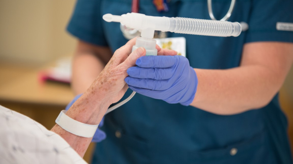 Medical Professional Administering Treatment
