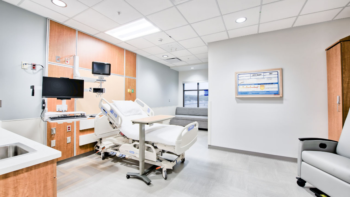 Private patient room