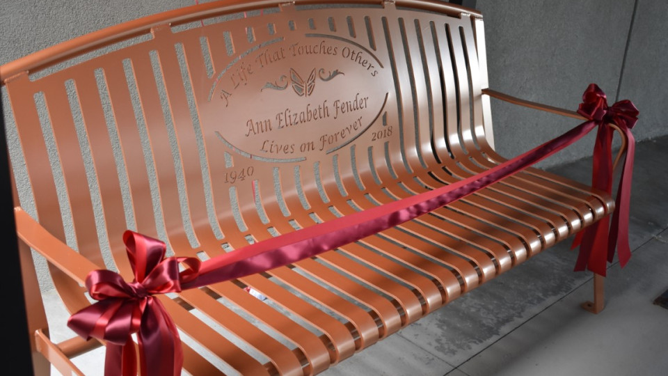 Donor Recognition Bench
